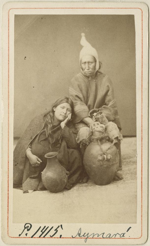 Atelier-Fotografie aus Bolivien (Aymara)