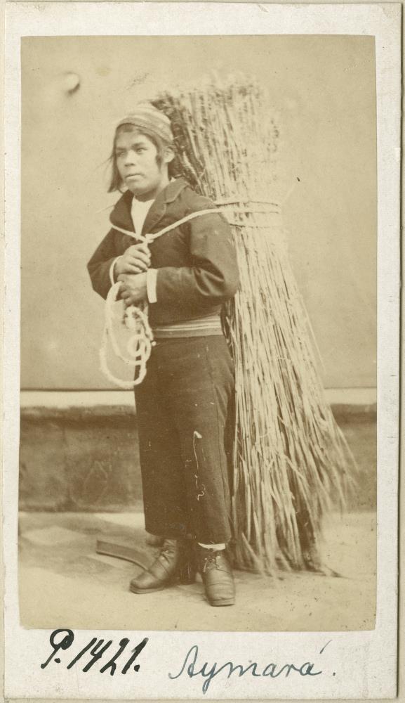 Atelier-Fotografie aus Bolivien (Aymara)