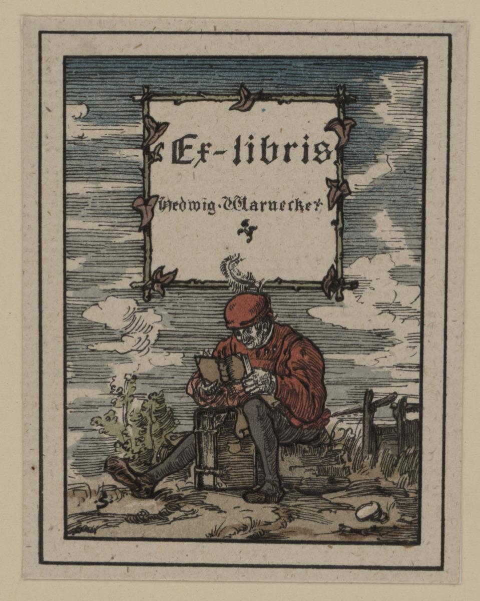 Ex libris Hedwig Warnecke