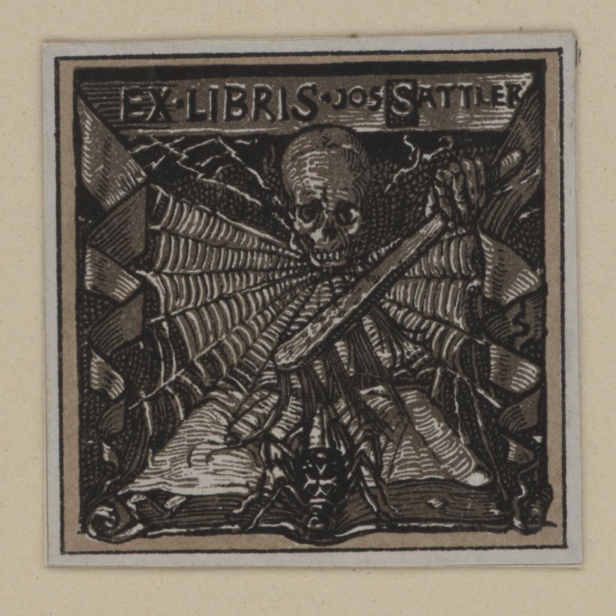 Ex libris Josef Sattler