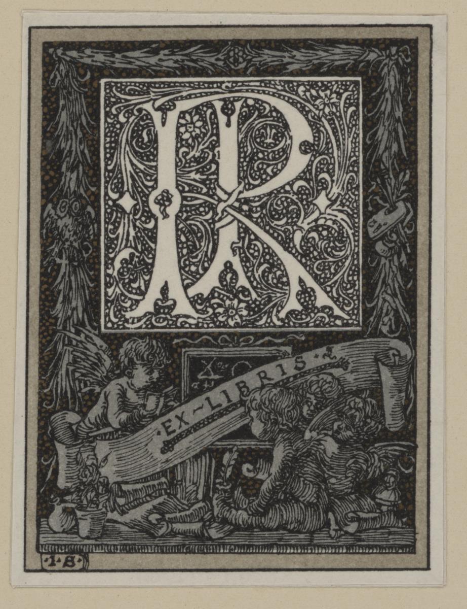 Ex libris P R