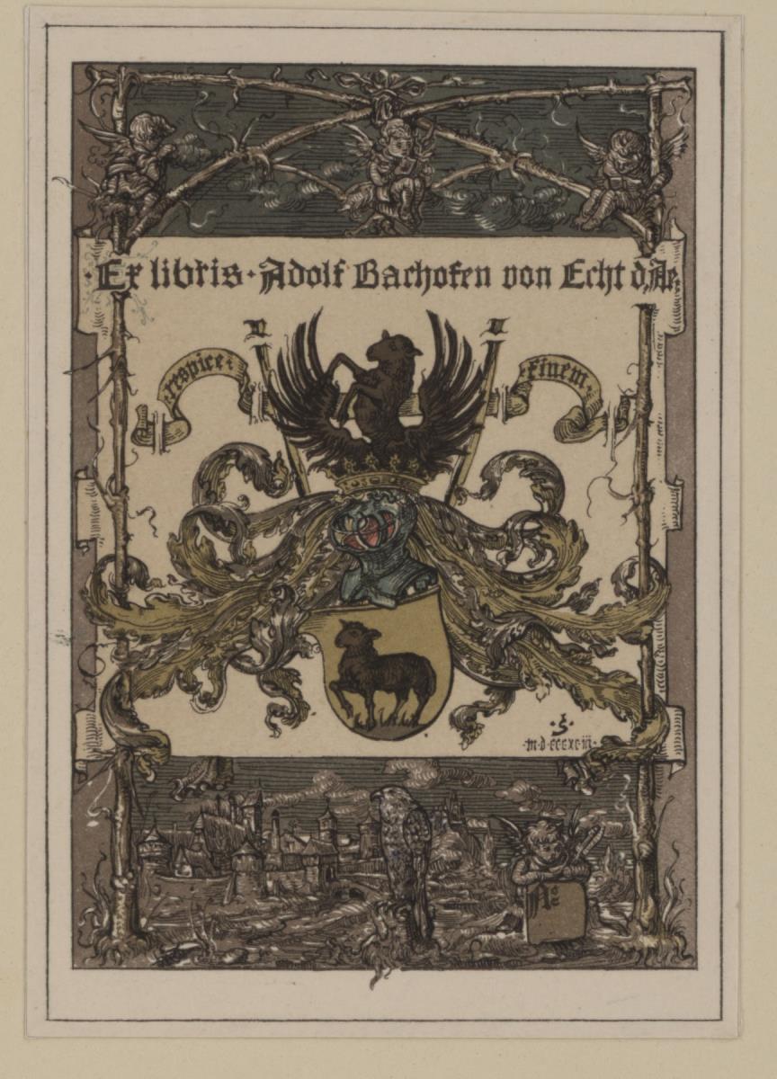 Ex libris Adolf Bachofen