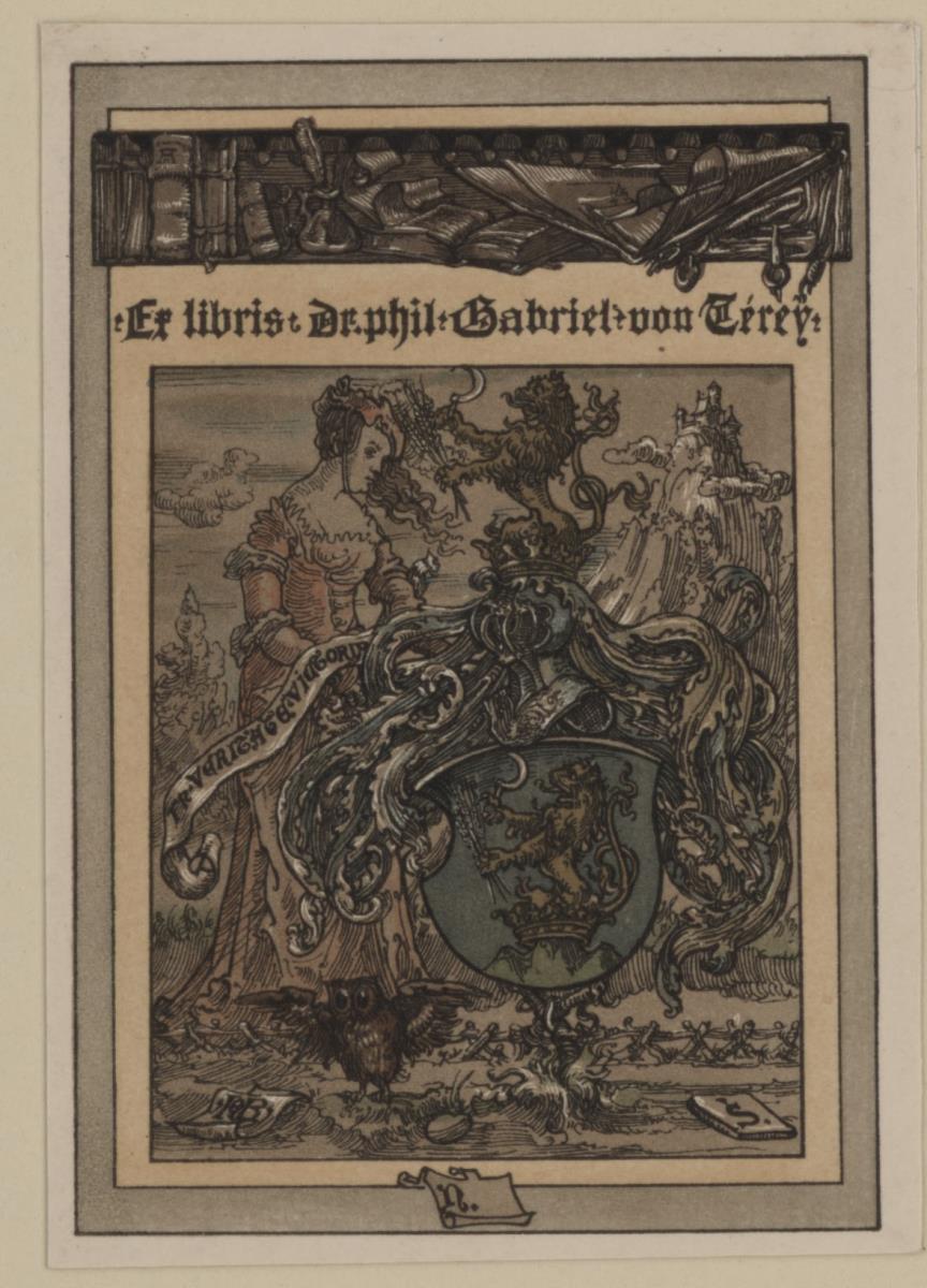 Ex libris Gabriel von Térey