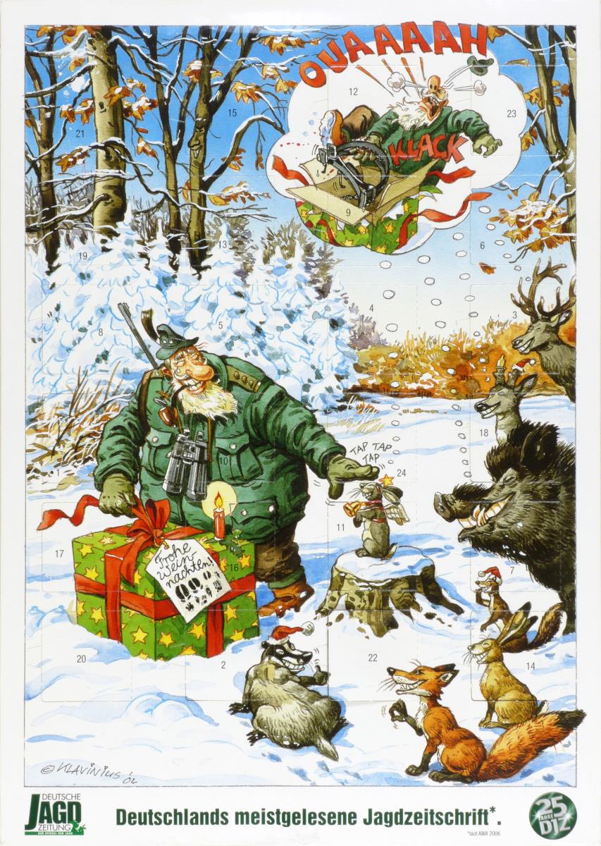 o.T. [Ein Weihnachtgeschenk für den Jäger]