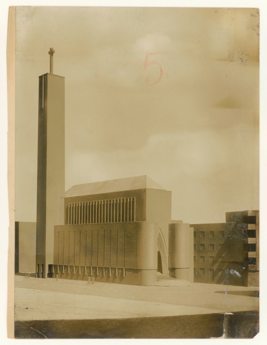 Berlin, Kirche am Hohenzollernplatz, Modell