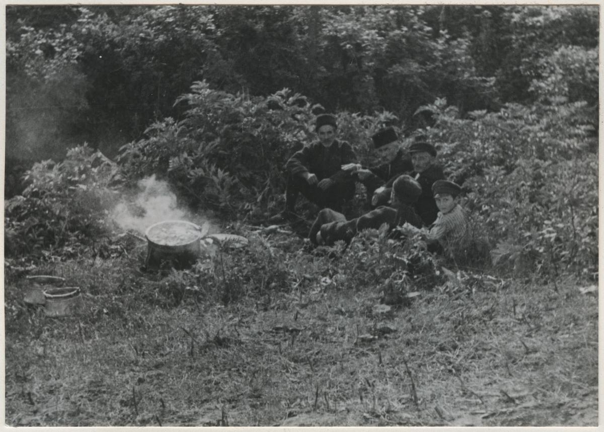 Feuertanz (Heiliger Konstantin), Männer am Feuer, Strandjagebirge