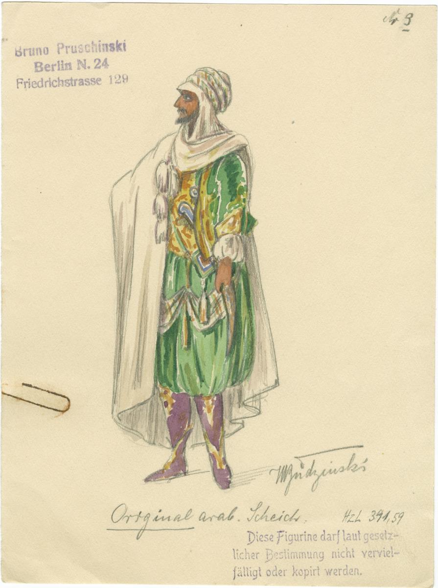 Kostüm: Original arabischer Scheich (OT)