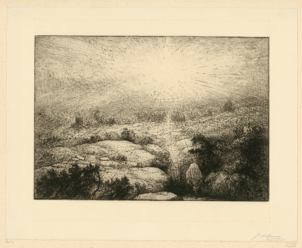 Ebene bei Sonnenschein