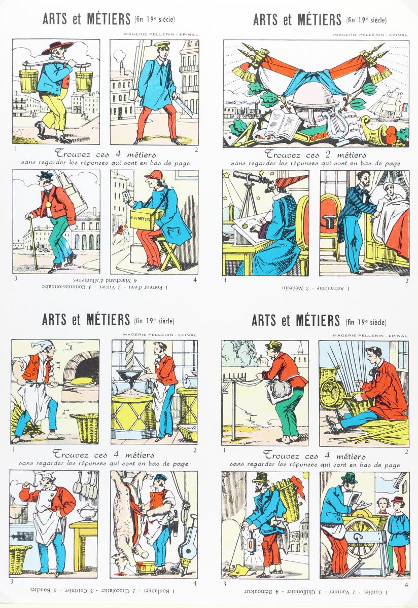 Arts et Métiers. fin 19ᵉ siècle.