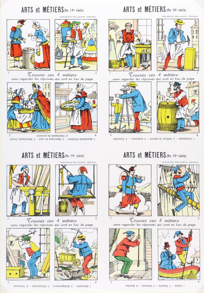 Arts et Métiers. fin 19ᵉ siècle.