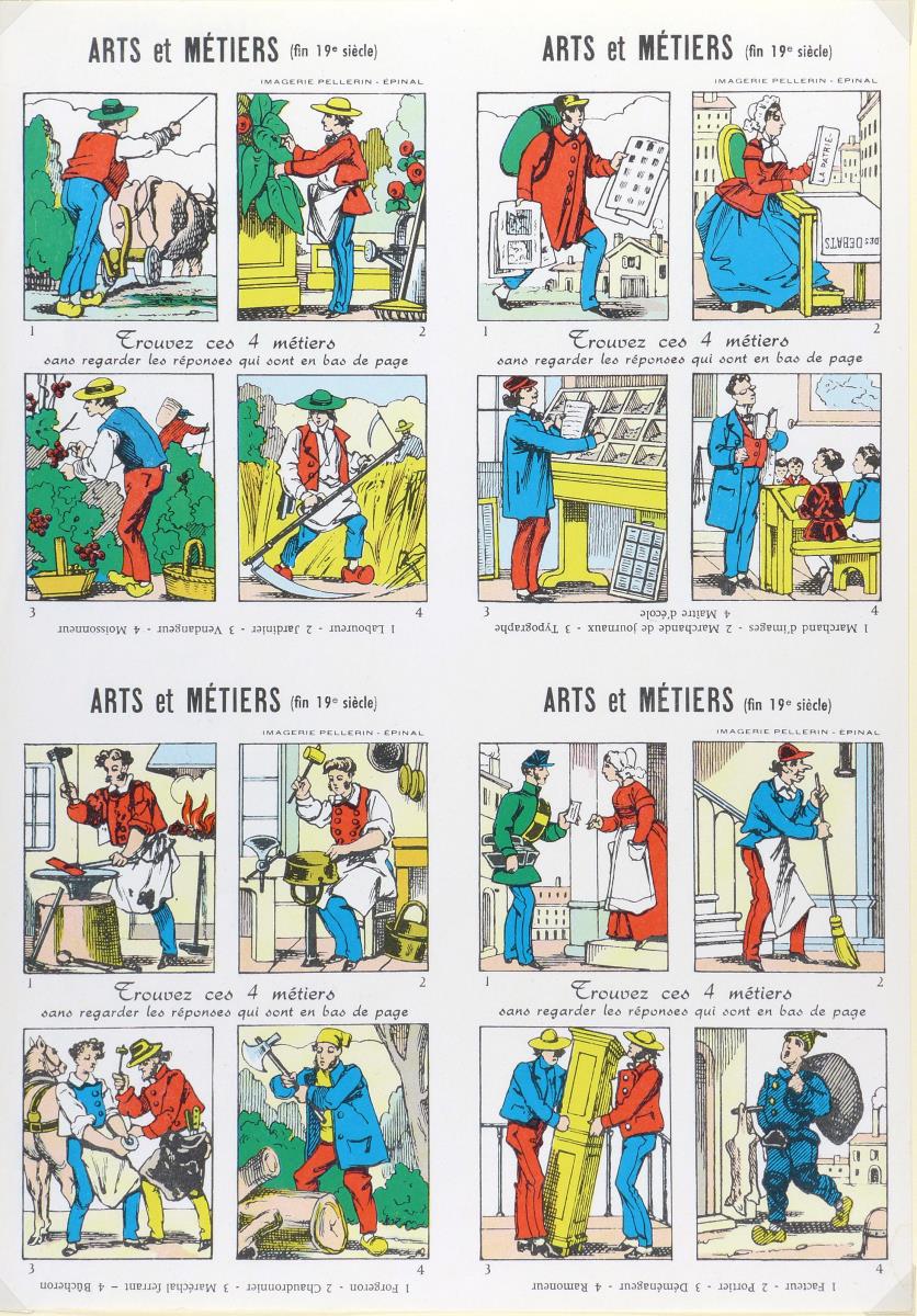 Arts et Métiers. fin 19ᵉ siècle.