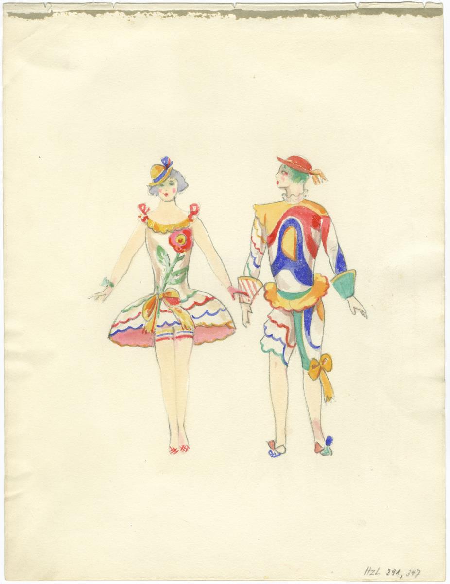 Clownpaarkostüme
