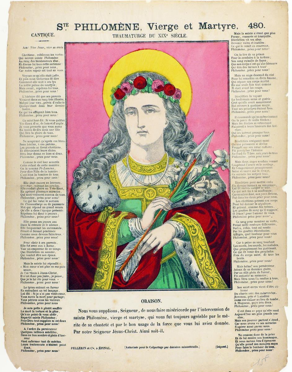 Ste. Philomène, Vierge et Matyre.