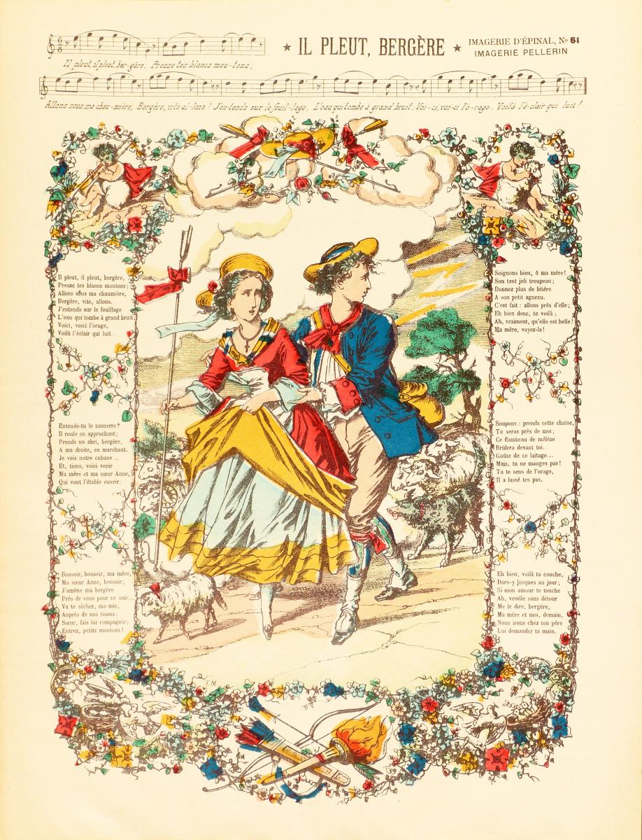 Il pleut, Bergère.