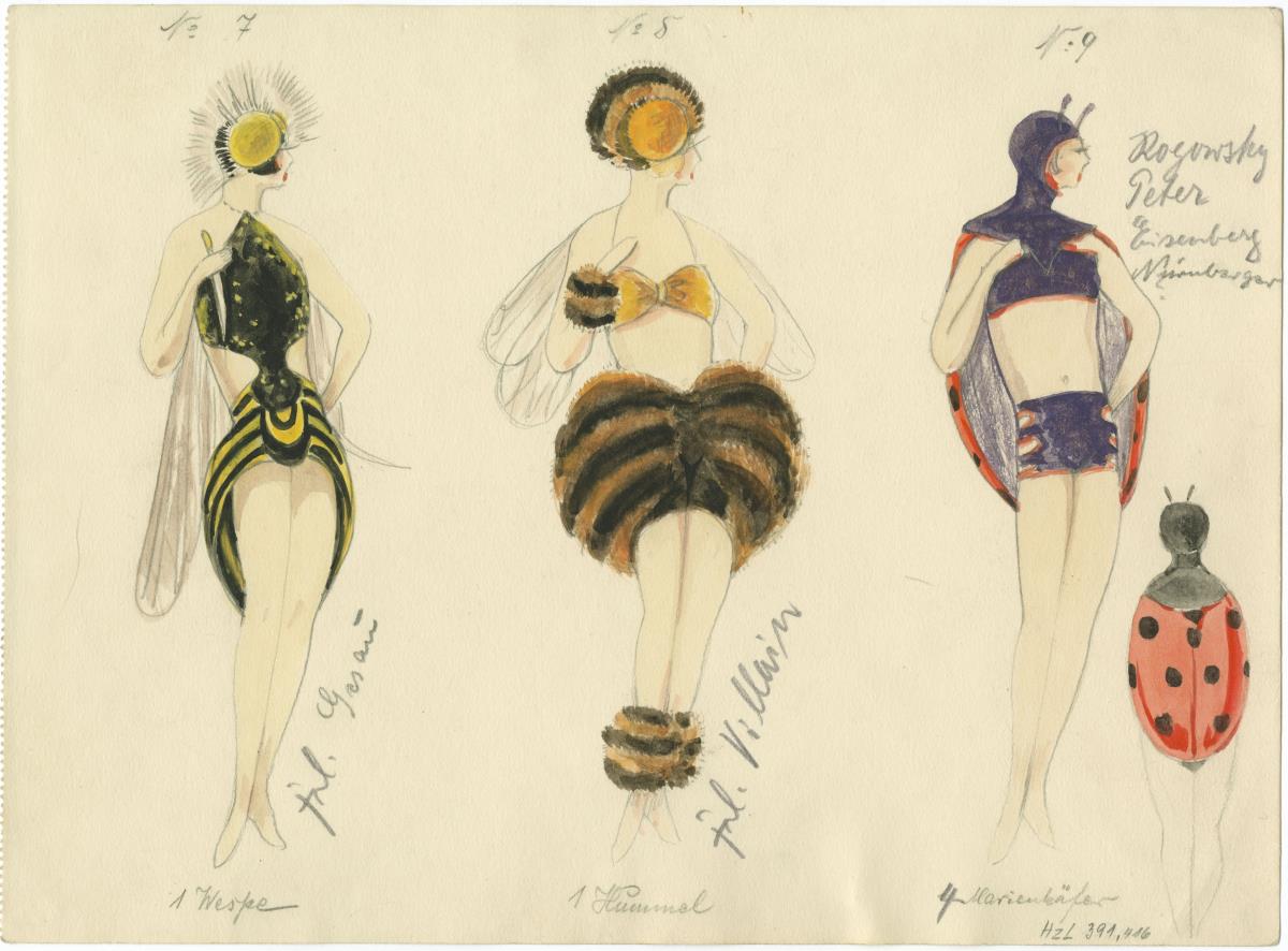 Insektenkostüme: Wespe, Hummel, Marienkäfer