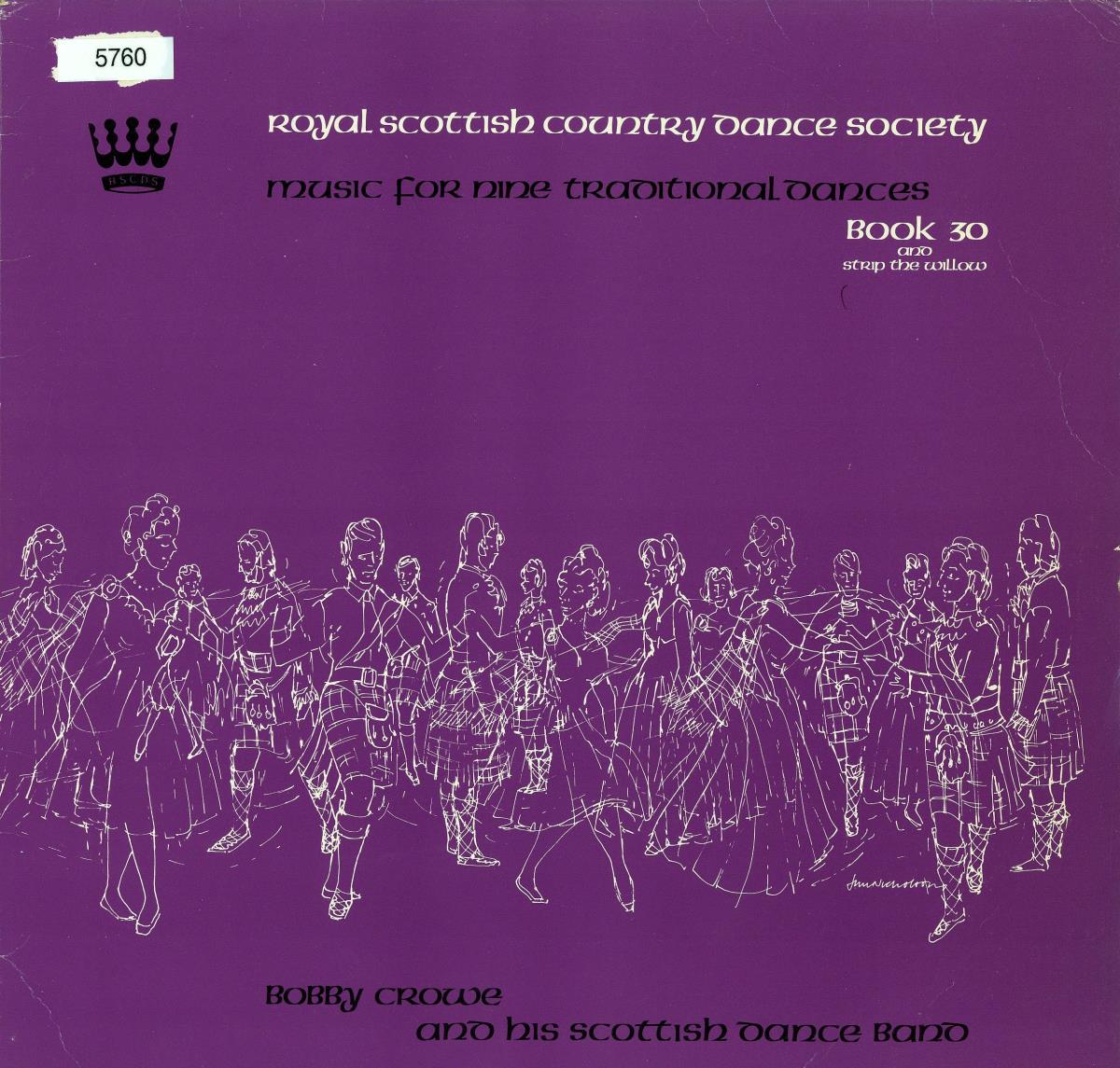 Music for Twelve Traditional Dances. Book 30. Bobby Crowe and his Scottish Dance Band