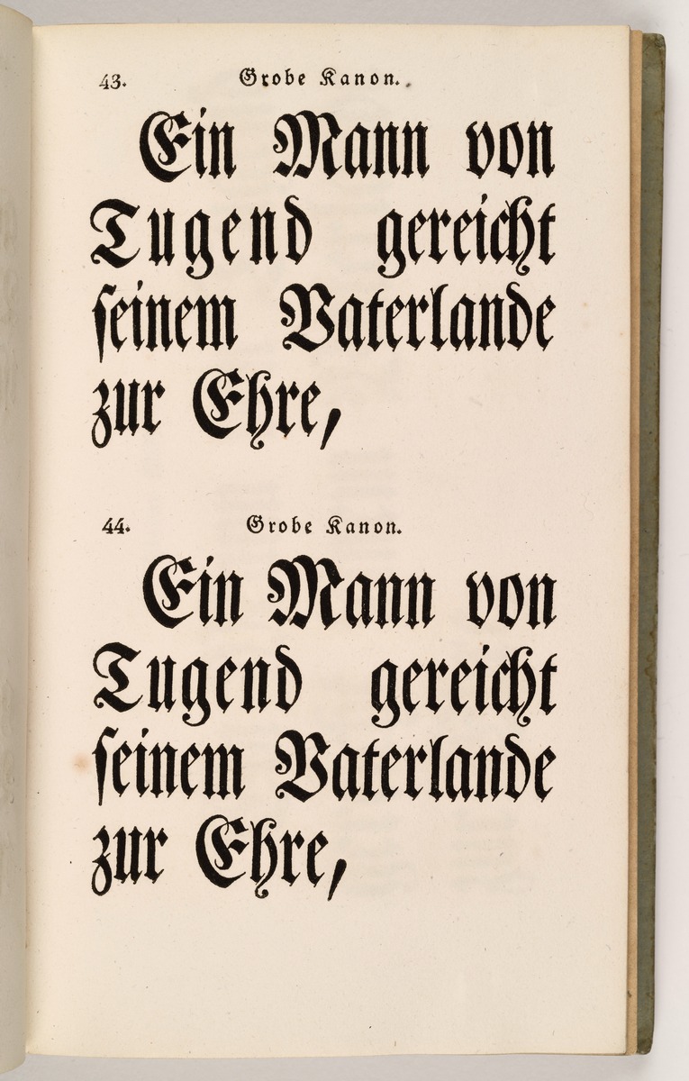 Proben deutscher Schriften aus der Deckerschen Gießerei in Berlin, 1819.
