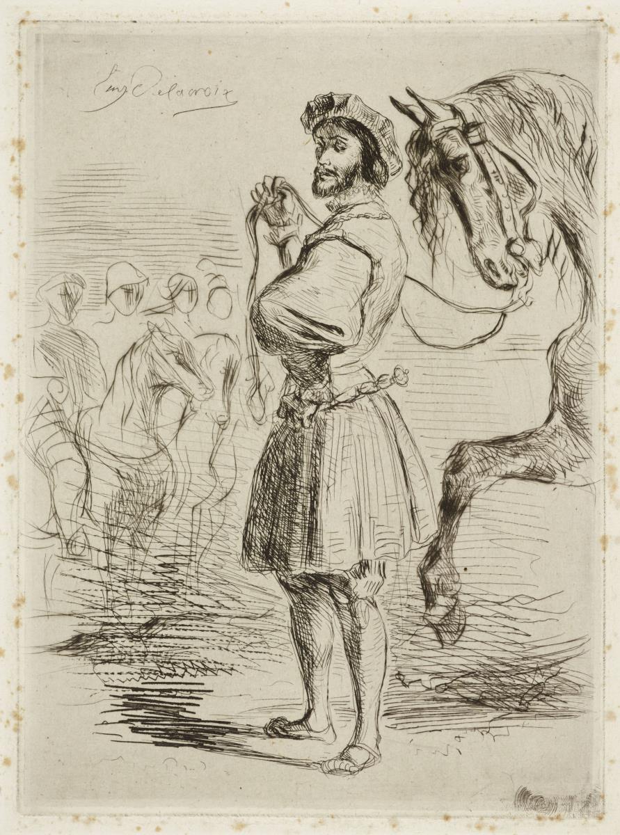 Ein Adliger zur Zeit von Franz I.