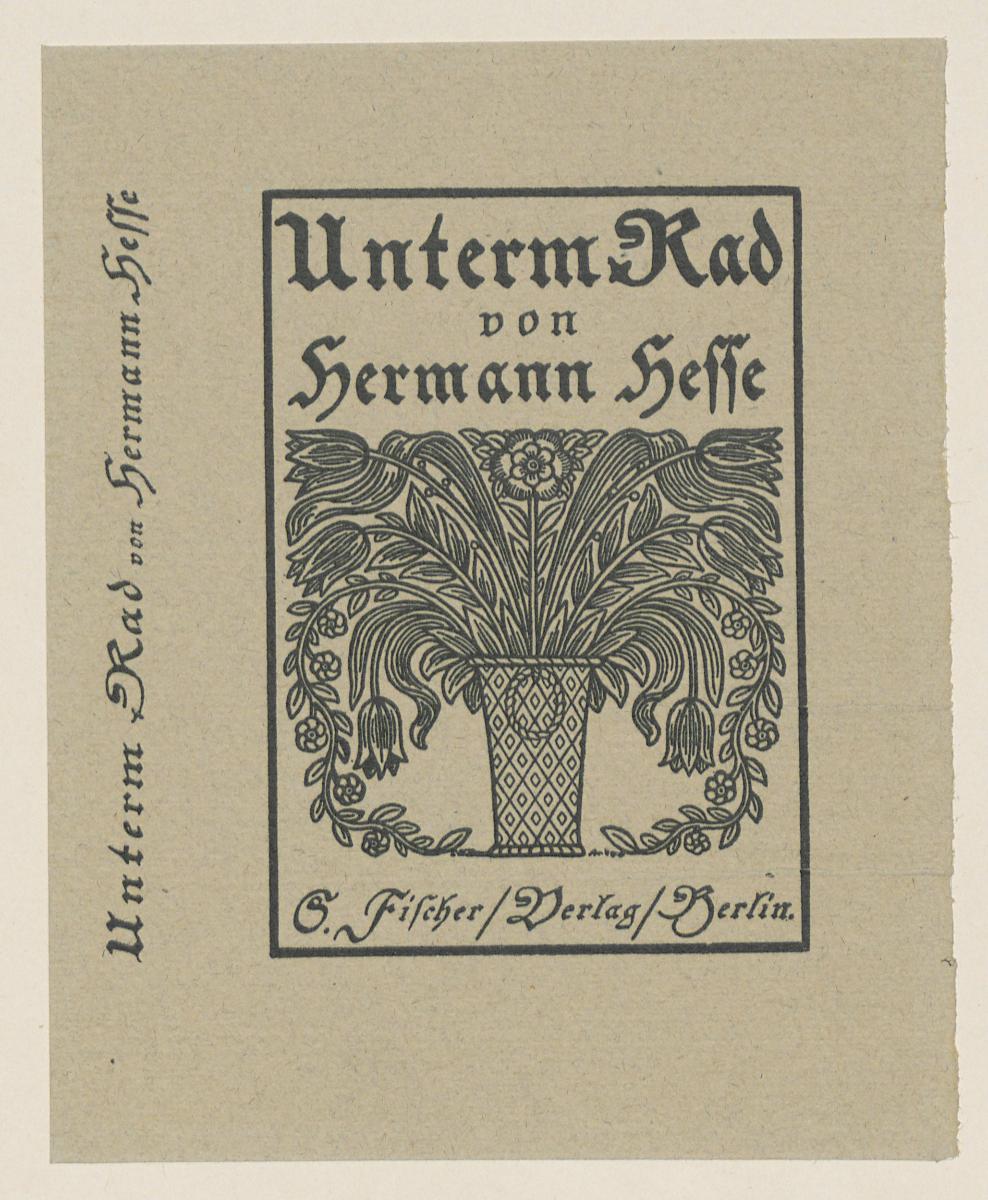 Einband zu Hermann Hesse, Unterm Rad