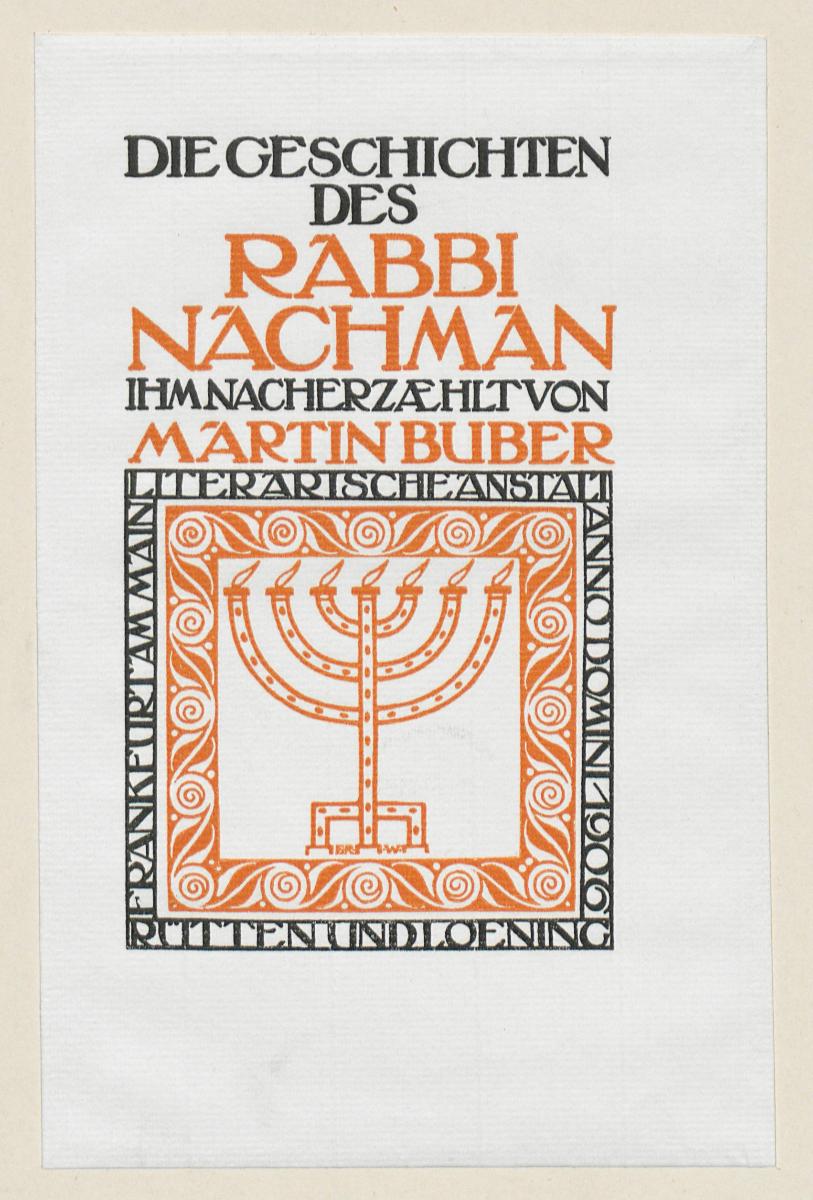 Titel zu Martin Buber, Die Geschichten des Rabbi Nachman