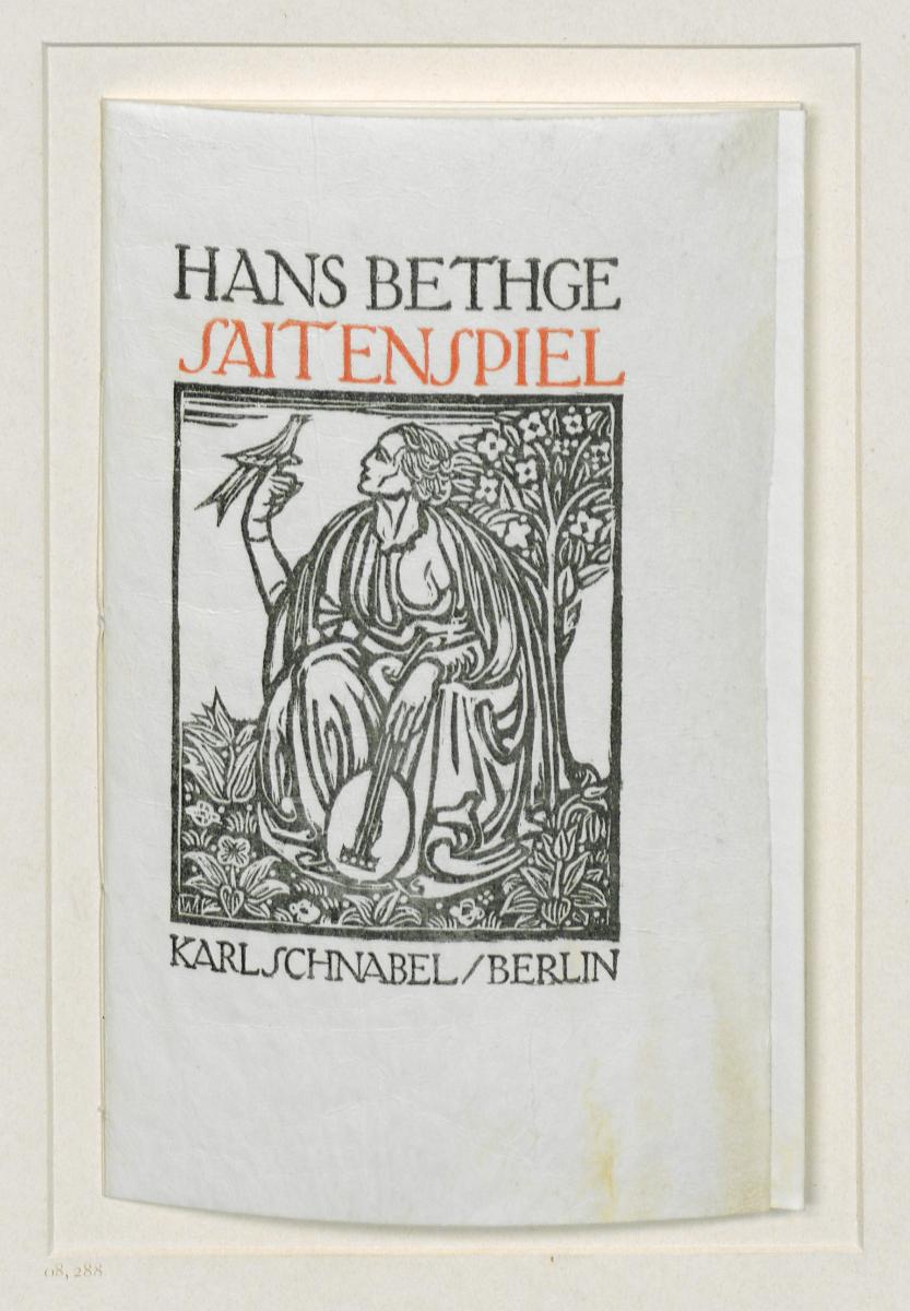 Probe zu Hans Bethge, Saitenspiel