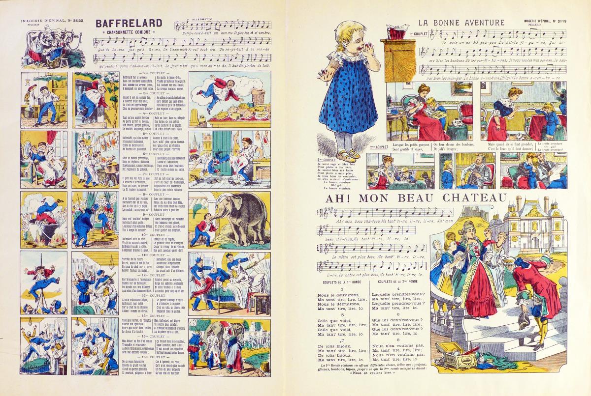 Baffrelard. Nr. 3122. Ah! Mon beau Château. Nr. 3119.