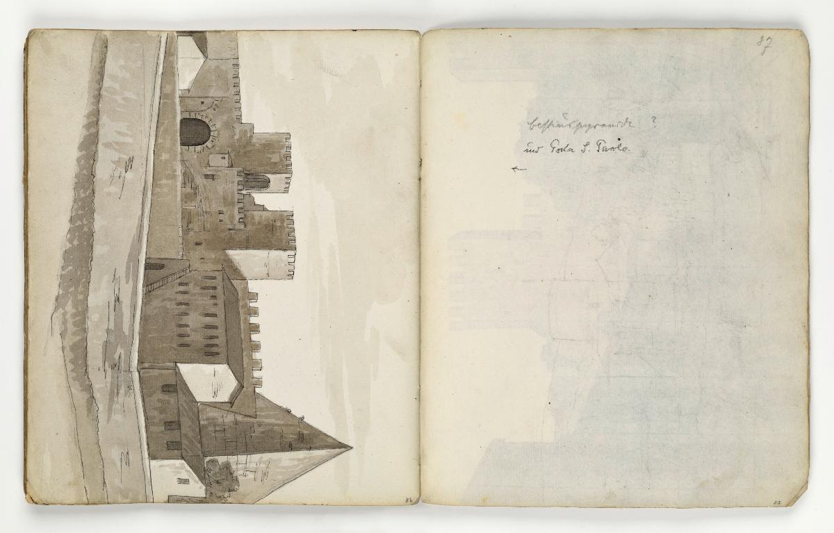 Cestius-Pyramide und Porta S. Paolo