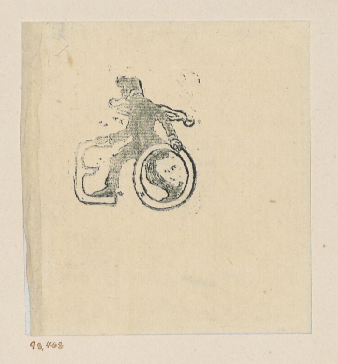 Exlibris E O (Emil Orlik, Kleine Holzschnitte)