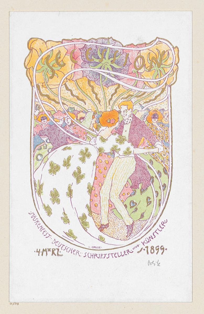 Secession. Maskenfest Deutscher Schriftsteller und Künstler (4. März 1899)