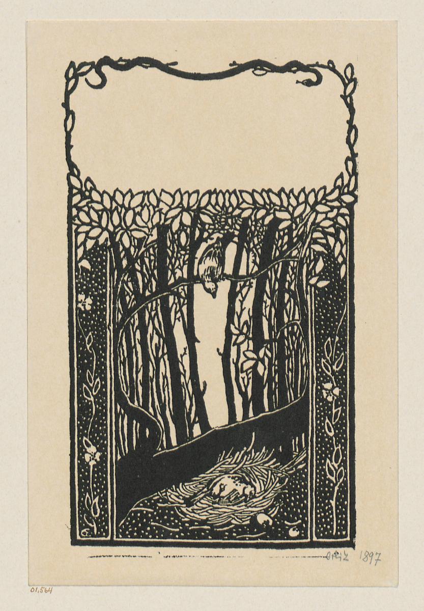 Illustration mit freiem Textfeld