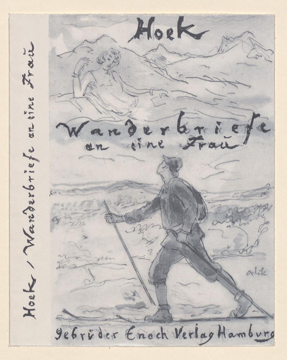 Buchumschlag zu Henry Hoek, Wanderbriefe an eine Frau
