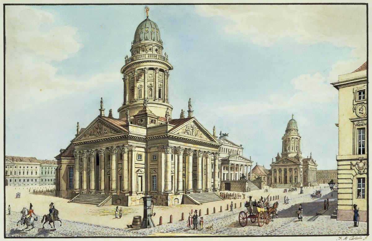 Alt-Berliner Ansichten. Der Gendarmenmarkt