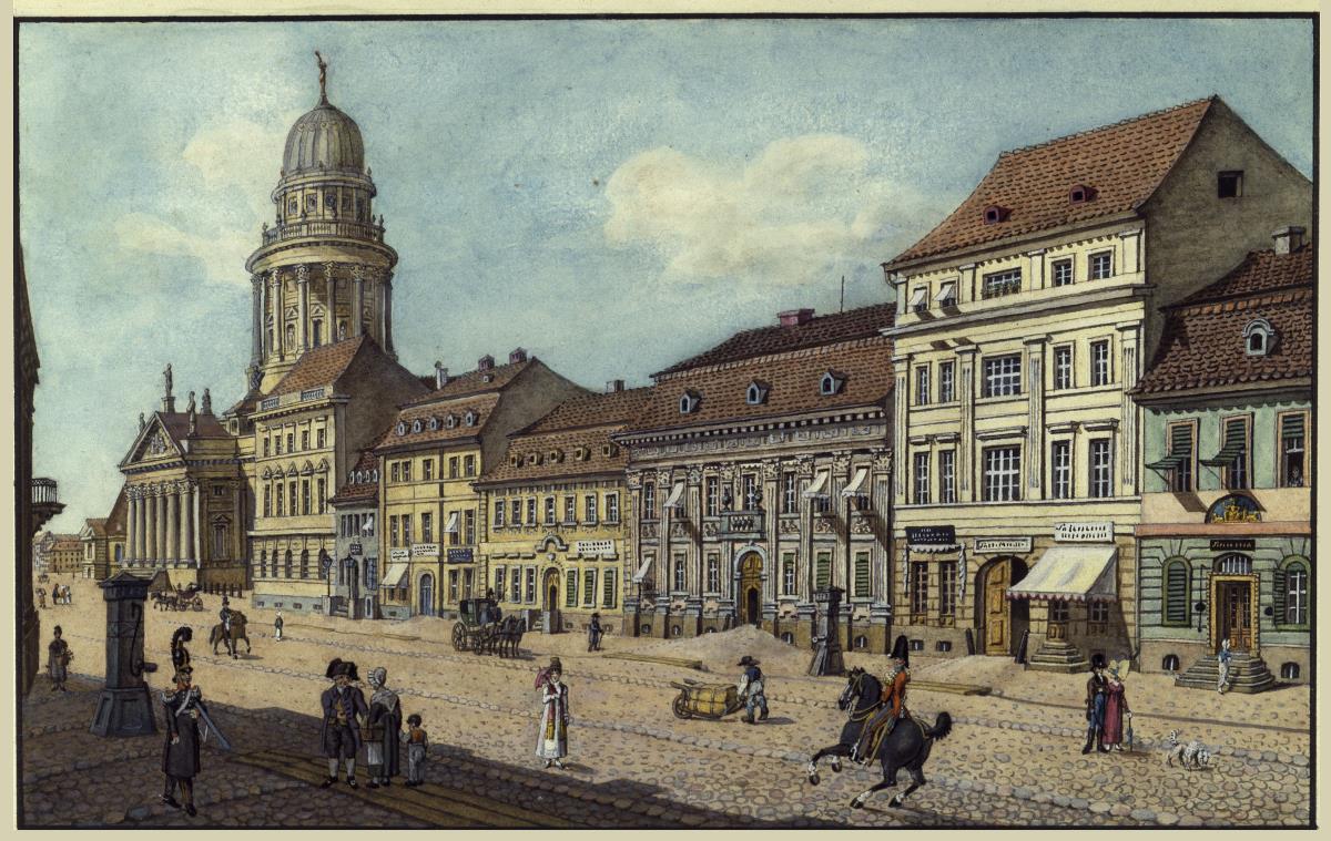 Alt-Berliner Ansichten. Die Jägerstraße