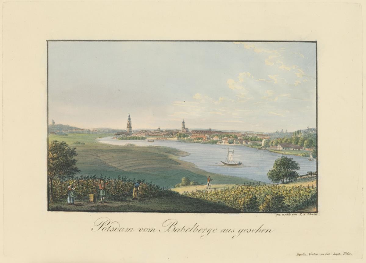 Potsdam vom Babelsberg aus gesehen