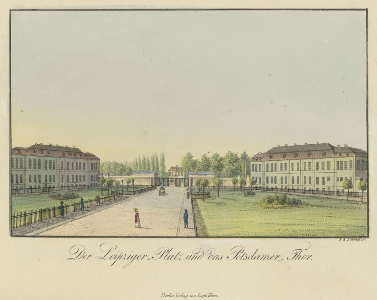 Der Leipziger Platz und das Potsdamer Tor