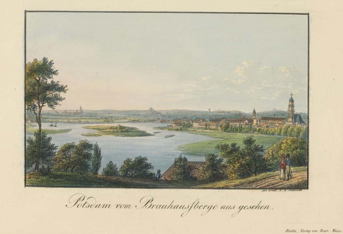 Potsdam vom Brauhausberg aus gesehen