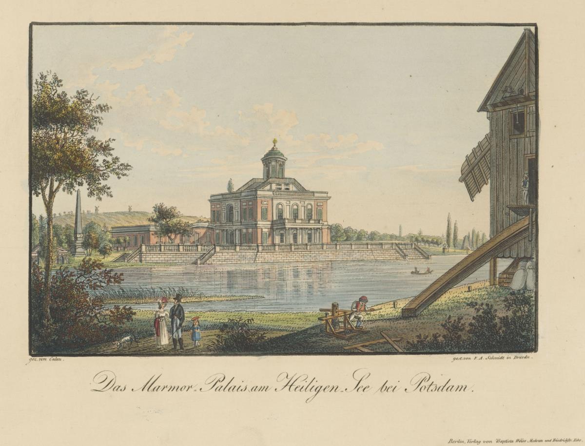 Das Marmorpalais am Heiligen See bei Potsdam