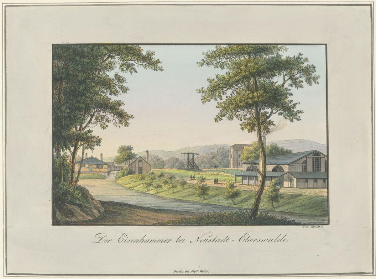 Der Eisenhammer bei Neustadt-Eberswalde