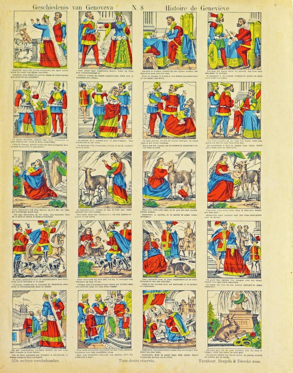 Geschiedenis van Genoveva - Histoire de Genovieve