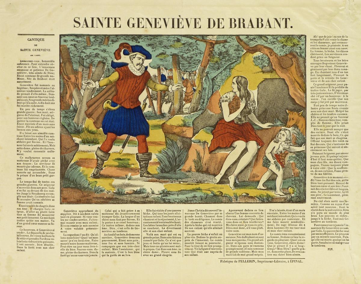 Sainte Geneviève de Brabant.