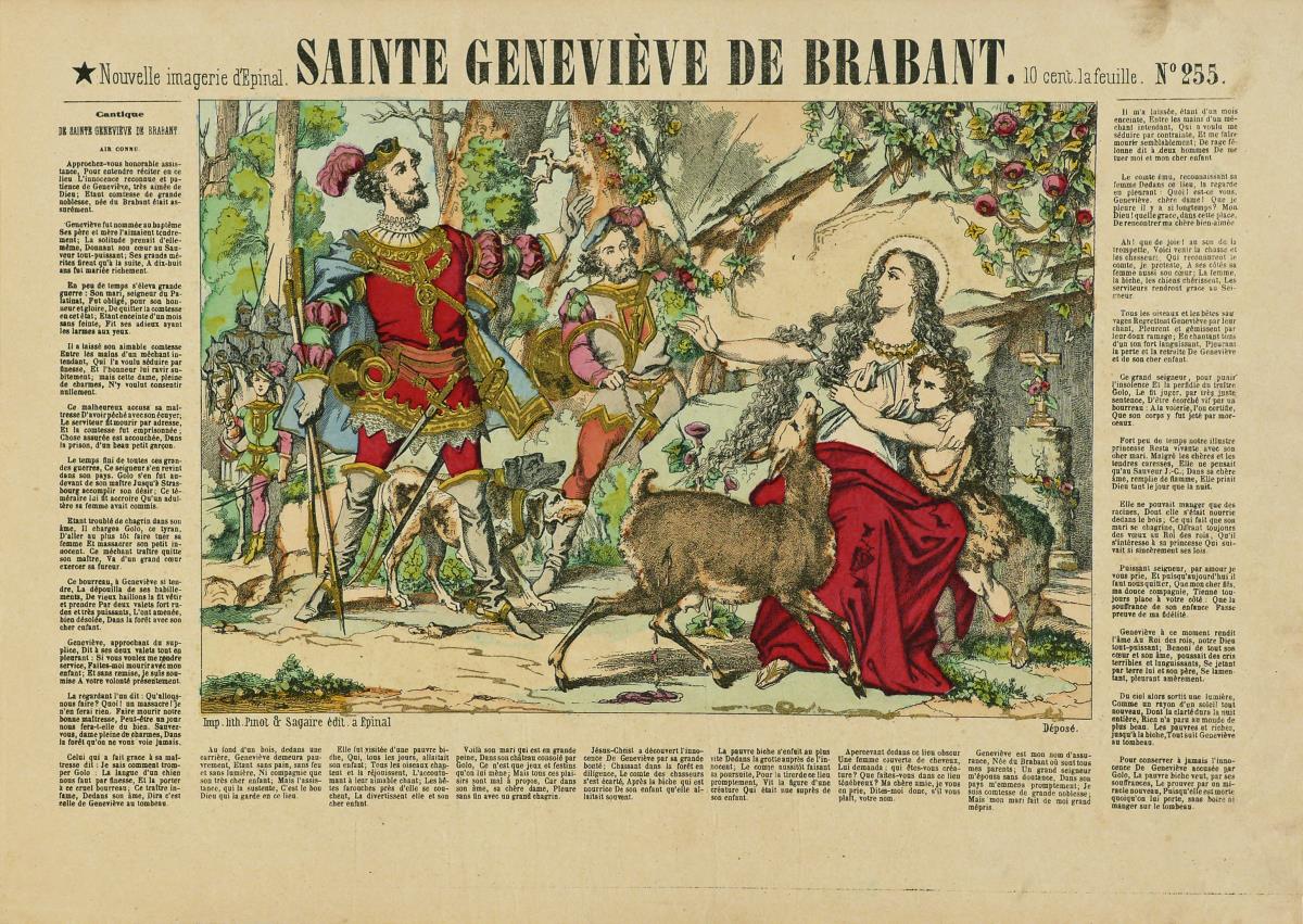 Sainte Geneviève de Brabant.