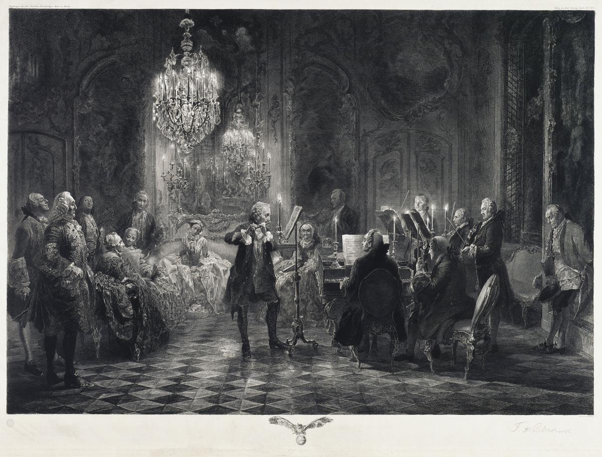 Das Flötenkonzert Friedrichs des Großen