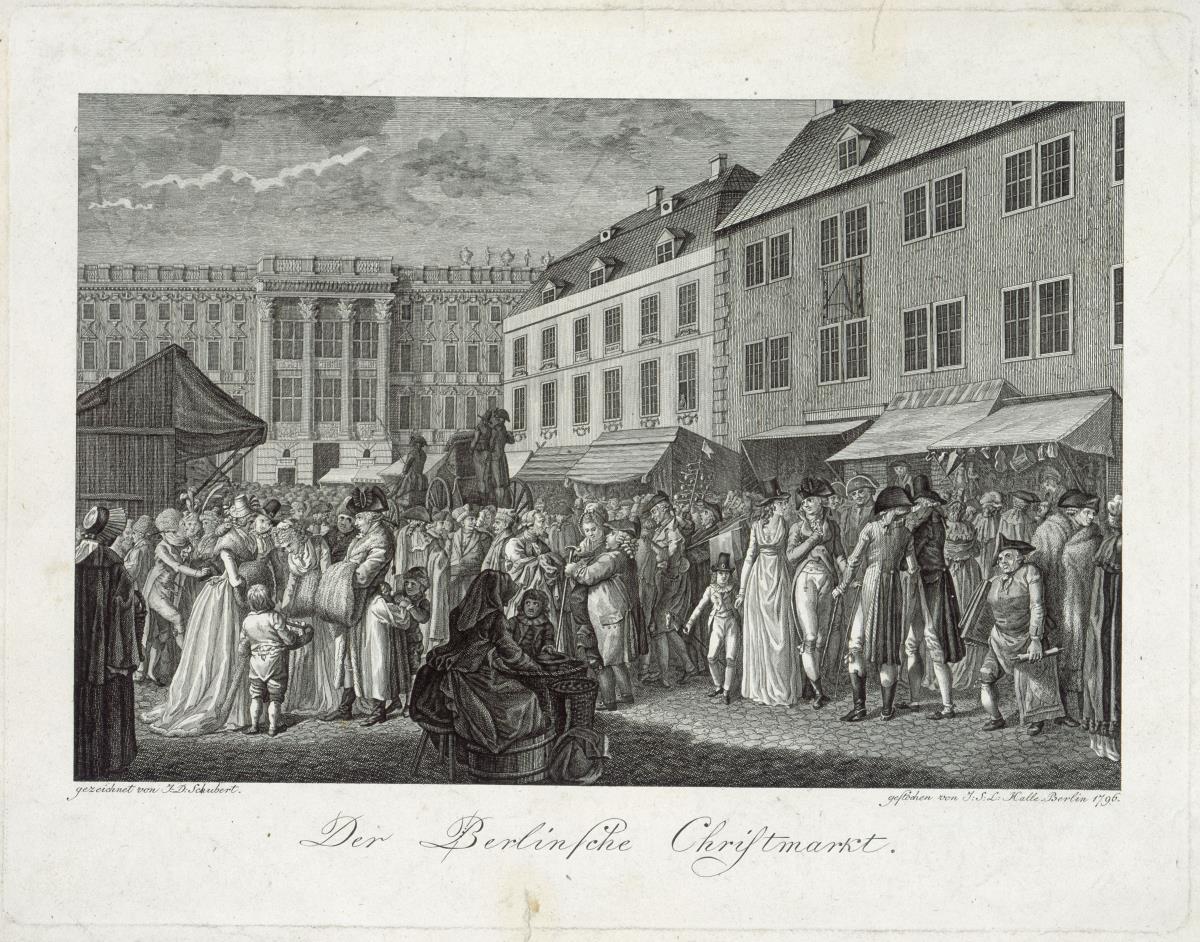 "Der Berlinsche Christmarkt" - in der Breiten Strasse