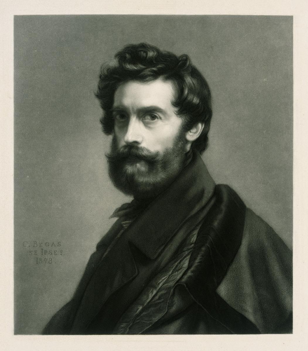 Bildnis Karl Begas d.Ä.