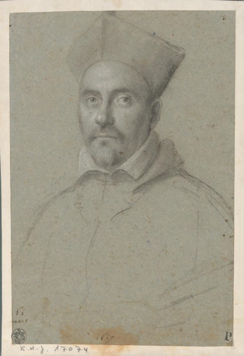Porträt des Kardinals Ottavio Belmosto