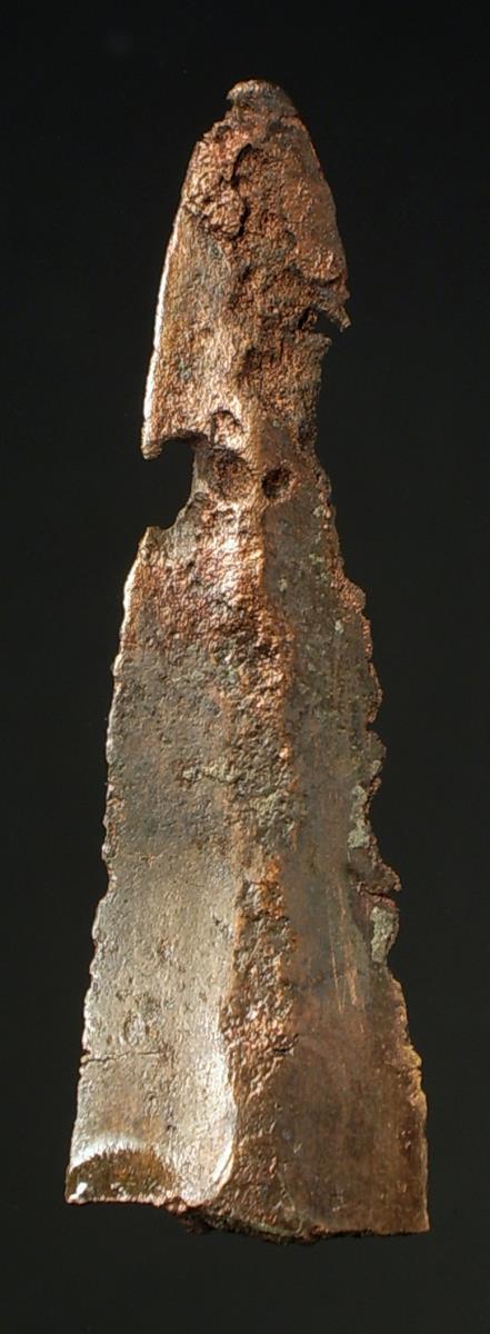 Verbogene Dolchspitze