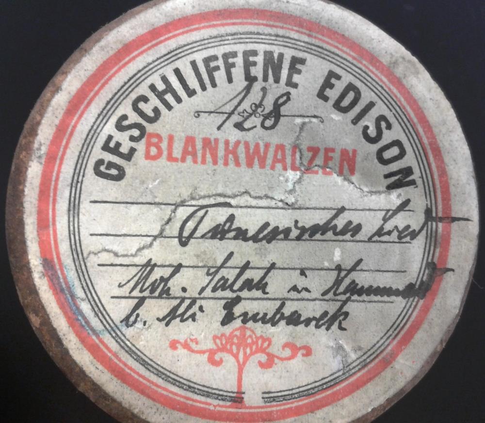 "Tunesisches Lied (folgt dem Rezitativ 127)
Buschra hännia"