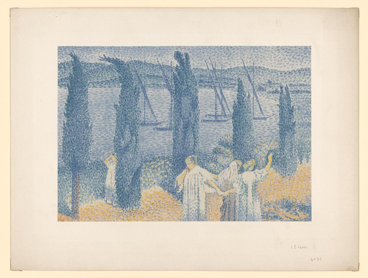 Frauen beim Spaziergang (aus: A. Vollard: Les Peintre-Graveurs, Paris 1896/97)