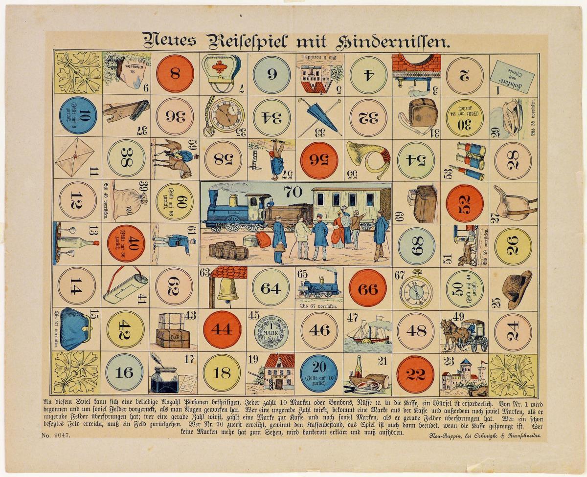 Neues Reisespiel mit Hindernissen.