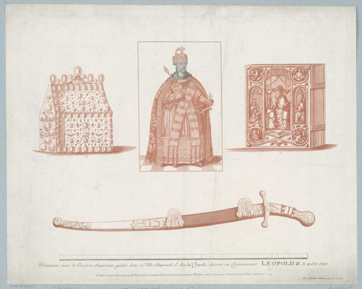 Reichskleinodien Leopold II., Kaiser des Heiligen Römischen Reiches deutscher Nation